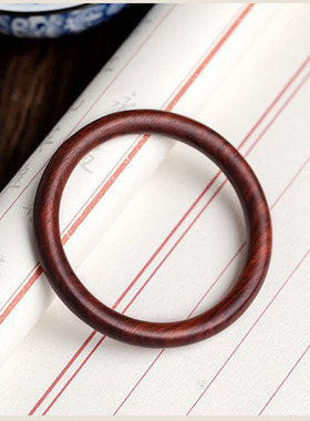 檀木手镯非洲小叶紫檀木女士款饰