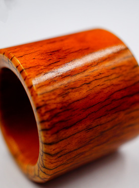 天然老料西藏牦牛骨扳指复古老牛