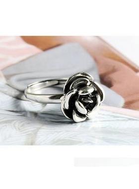 开口可调节防身自卫戒指女