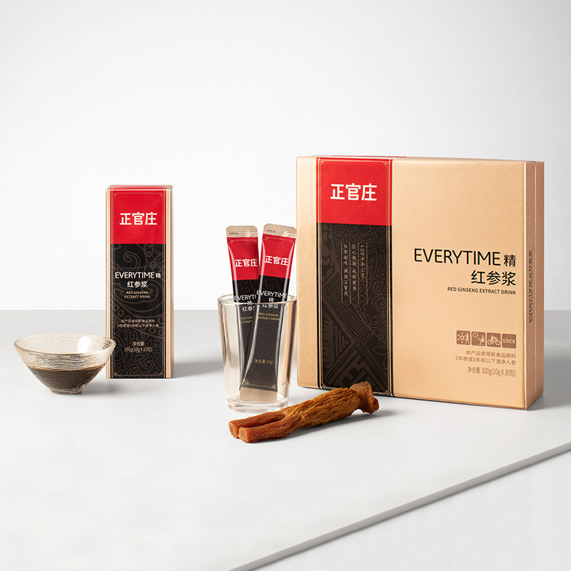 正官庄everytime 5年根红参高丽参 德佳食品人参/园参及其制品
