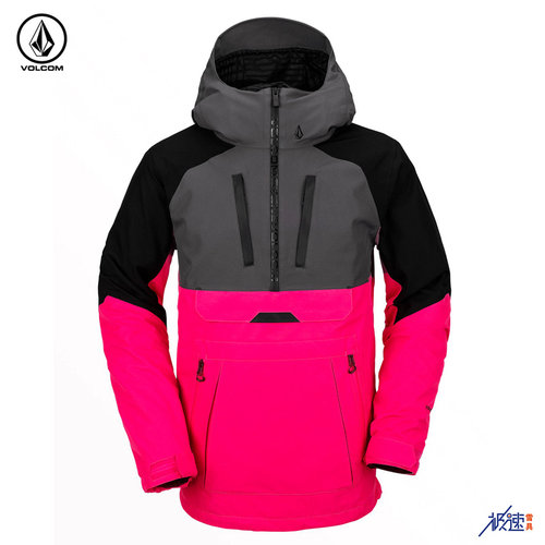 大连极速 2021新品 Volcom男款女款单板滑雪服滑雪装备防水套头装 - 图1