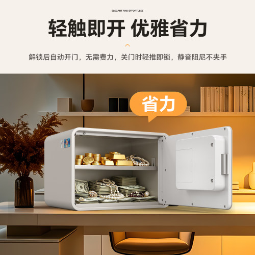 【4月上新】虎牌保险柜 家用小型指纹保险箱20/25/35CM智能迷你防盗办公酒店学生保管箱2026新款 - 图2