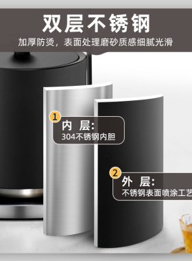 格来德0.6L长嘴茶艺提梁烧水壶