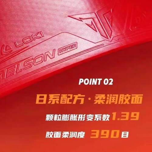 LOKI雷神毒刺100周雨反手乒乓球套胶反胶涩性胶皮锐龙1金版正品 - 图0