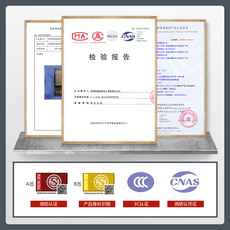 依爱智能应急疏散照明灯具标志灯电源集中控制消防联动疏散指示灯