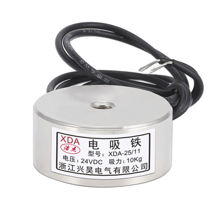 直流吸盘式微型电磁铁电吸盘可非标定制12V/24V/220V - 图3