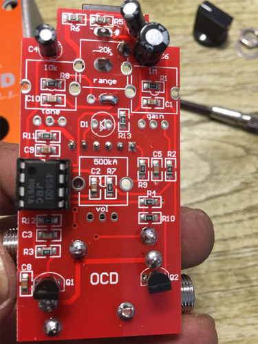 fulltone ocd电吉他失真过载单块效果器DIY套件手工制作音色套装 - 图0