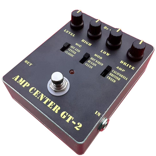 内有演示视频手工DIY单块效果器tech21 GT-2复刻电路板PCB箱头 - 图3