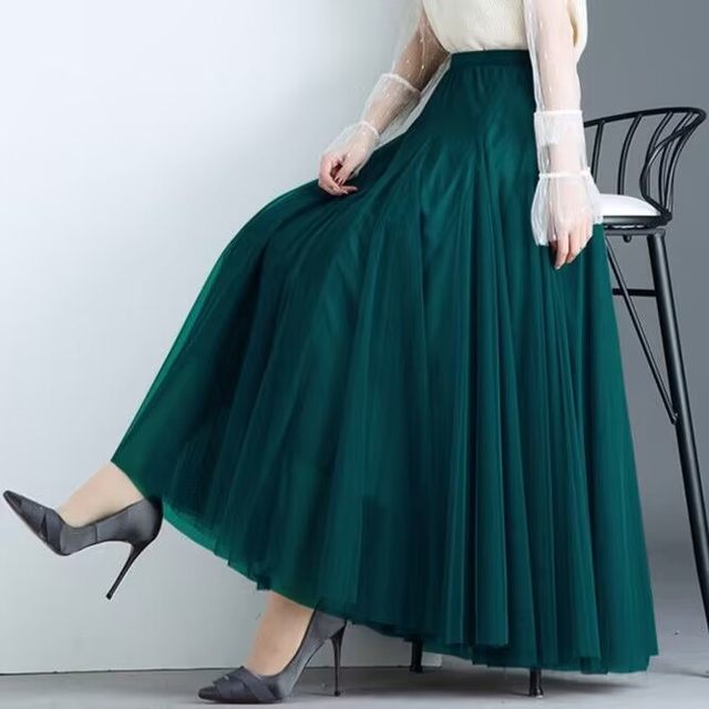 Mesh new spring and summer square dance mesh