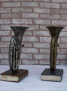 萨克斯欧式风乐器酒吧咖啡厅摆件