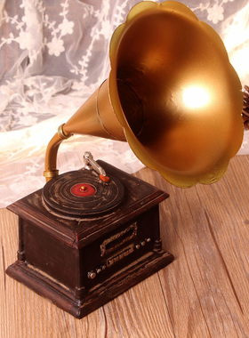 复古怀旧风留声机摄影道具装饰品