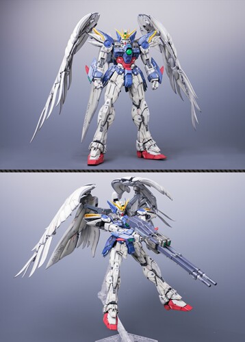 MG 1/100飞翼零式特装型Wing Gundam Zero EW Ver.Ka专用GK改套 - 图2
