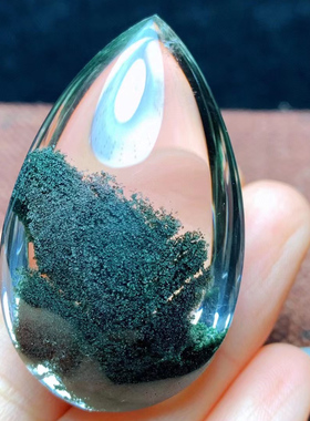 魅晶水晶晶体通透吊坠