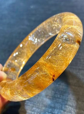 天然原矿水晶晶体通透钛晶顺发晶维纳斯手镯