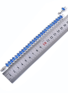 钻石之乡商丘人工钻石轻奢手链女款多色可选时尚百搭高级感手饰