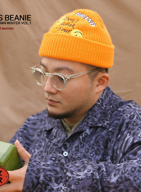 Acap多巴胺男女秋冬毛线帽