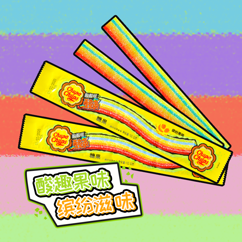 珍宝珠 酸条糖果 10.5g*32条 双重优惠折后￥29.1包邮