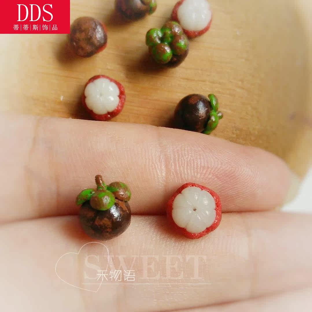 山竹个性迷你百搭新款2019耳钉 蒂蒂斯耳钉