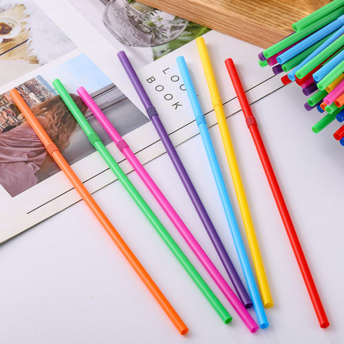 日本宝宝儿童一次性彩色吸管饮料水杯替换吸管可用待产塑料 - 图2