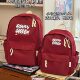 Campus Japanese simple casual backpack junior high school girls high school student school bag female lightweight travel computer backpack