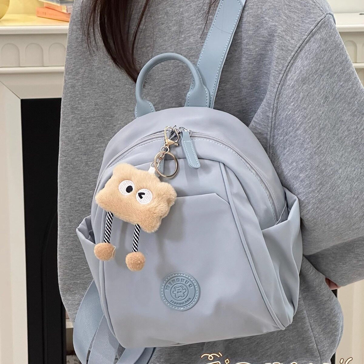 2025新款ins双肩包迷你小包包女 休闲户外旅游轻便大学生小型背包