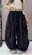 ໂສ້ງຂາສັ້ນກະທັດຮັດ Retro workwear ອາເມລິກາສໍາລັບແມ່ຍິງ summer drape leg trousers loose wide leg pants in jazz dance pants