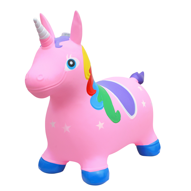 跳跳马儿童小马充气玩具骑马感统训练蹦蹦可坐可骑宝宝摇摇马木马 - 图3