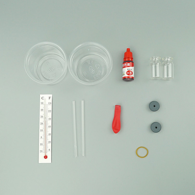 热胀冷缩科学实验温度计幼儿园中小学生儿童手工科技小制作材料包,淘宝优惠券,粉丝福利购,淘宝优惠卷