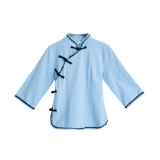 Ретро костюм для школьников, рубашка, китайский стиль