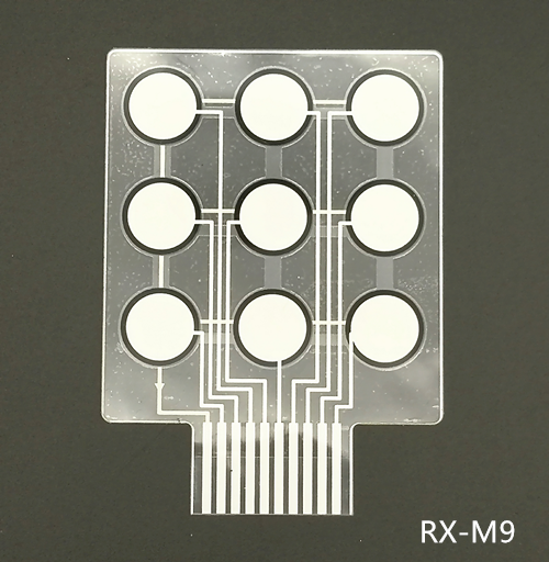 M0303M/M9/M0404M薄膜压力传感器压阻式矩阵分布柔性压力感应开关 - 图2