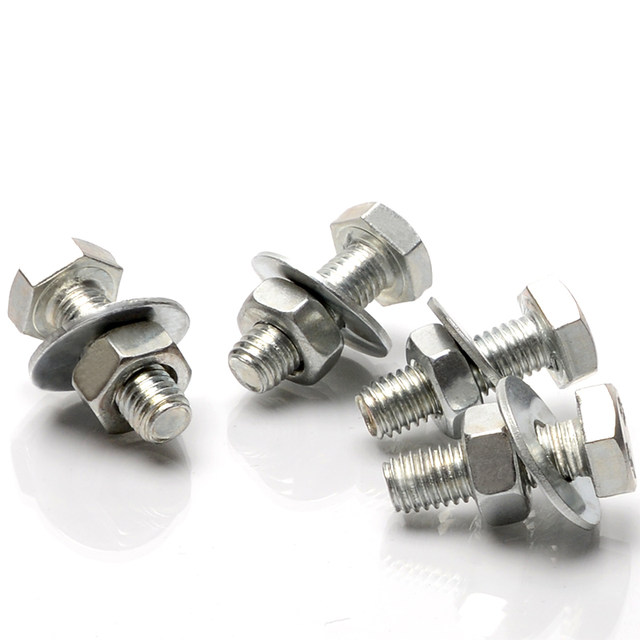 Air conditioner base assembly screws