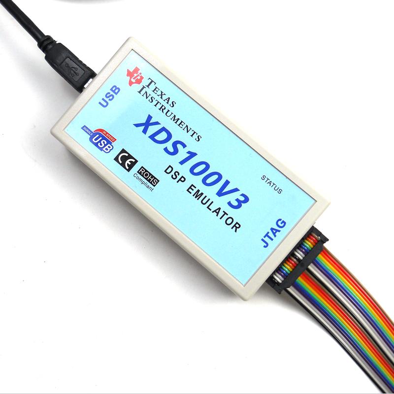 XDS100V3仿真器/烧写器USB2.0 TI DSP/ARM下载编程win10/11替代v2 - 图2