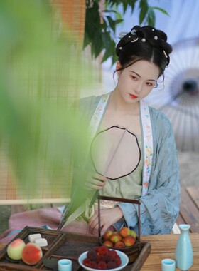 汉服发饰古风头饰明制宋制日常百搭珍珠小掩鬓头饰发梳一对 保色
