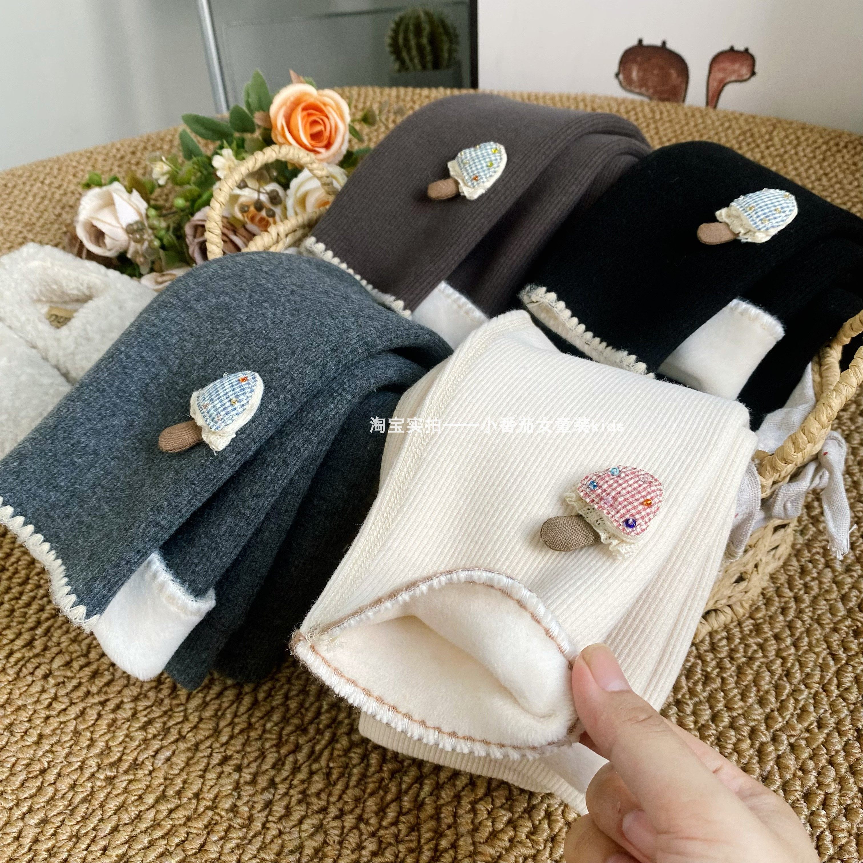 女童加绒加厚打底裤秋冬款儿童冬季女孩外穿休闲裤子宝宝冬装棉裤,淘宝优惠券,粉丝福利购,淘宝优惠卷