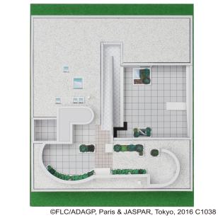 勒柯布西耶 萨伏伊别墅 3D立体DIY纸模型建筑纸模型 - 图2