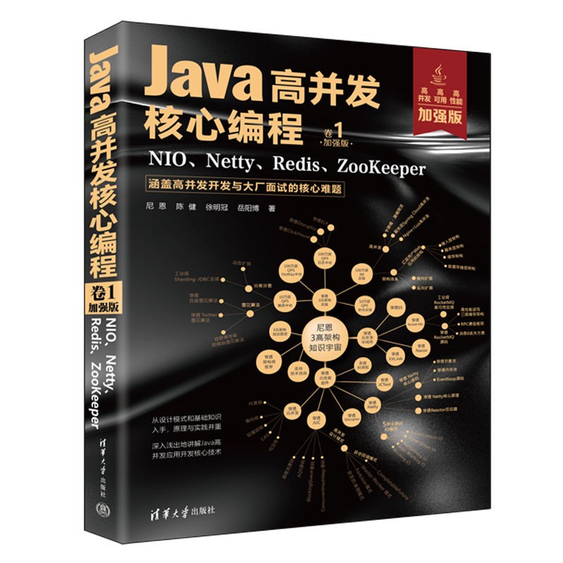 Java高并发核心编程尼恩卷1 NIO Netty Redis ZooKeeper卷2多线程锁 JMM JUC高并发设计模式卷3亿级用户Web应用架构与实战-图0