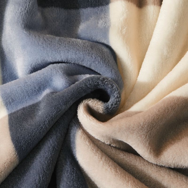 毯子夏季薄款毛毯空调毯 办公室午睡毯毛巾毯 沙发毯盖毯夏天薄毯