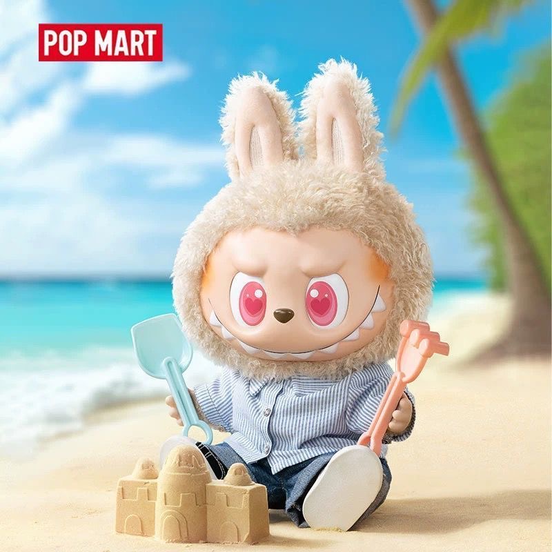 POPMART泡泡玛特正品ZIMOMO搪胶LABUBU大首领大天使拉布布盲盒 - 图2