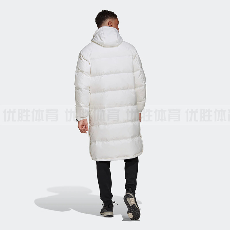 Adidas阿迪达斯 官方正品男子舒适保暖连帽休闲运动羽绒服 GK0665,淘宝优惠券,粉丝福利购,淘宝优惠卷