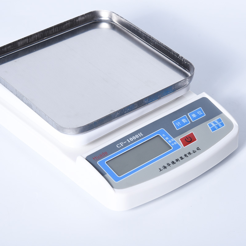 上海研衡华德电子称CF-1000H厨房秤食品称1kg/0.1g3kg/0.5g烹饪称