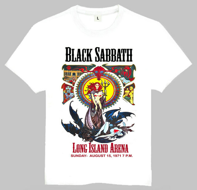 Black Sabbath T-shirt 黑色安息日 T恤 欧美潮流T恤约翰.奥兹彭 - 图3