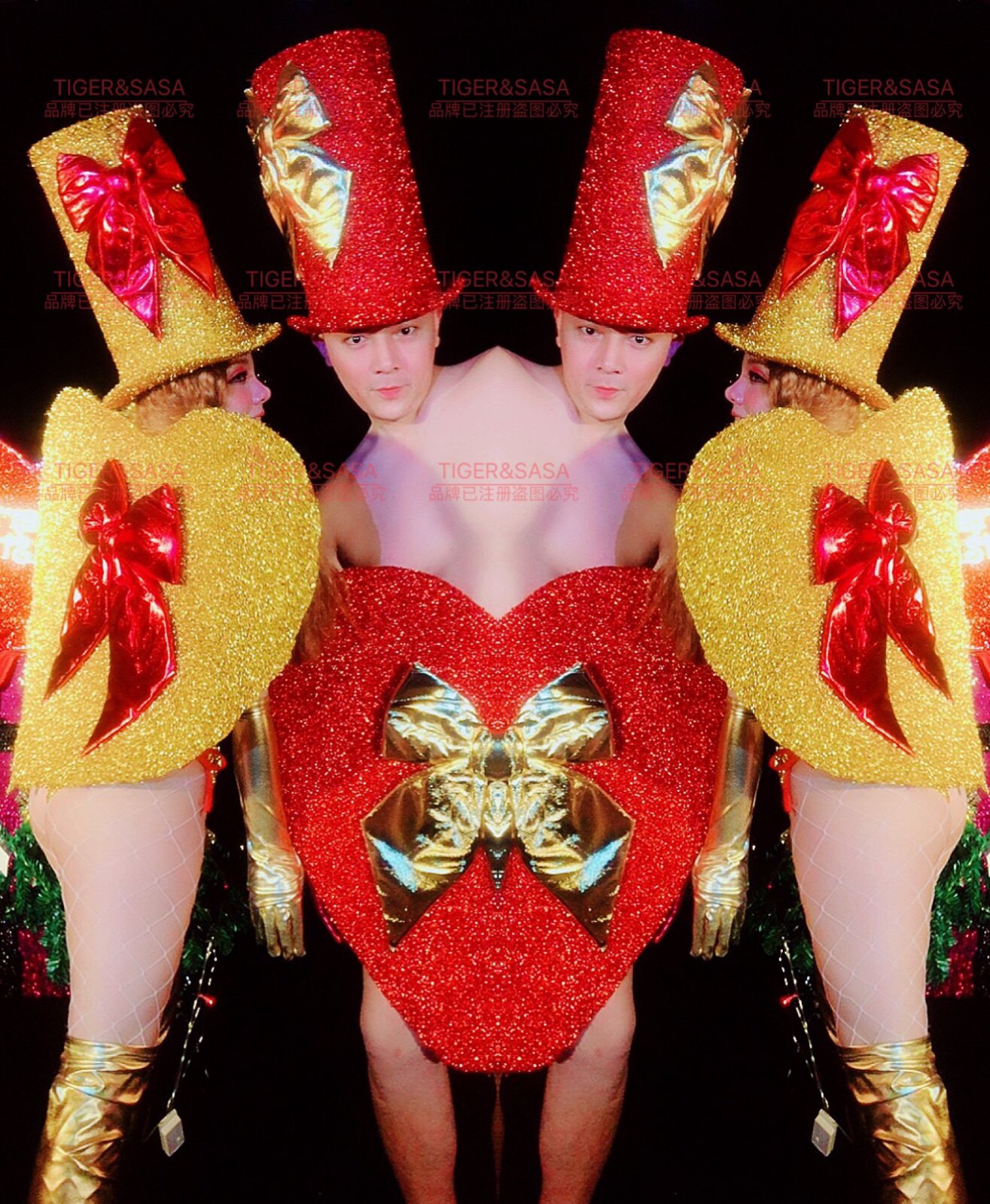 莎莎家2018夜店酒吧DJ歌手舞队男女GOGO春节情人节圣诞节演出服