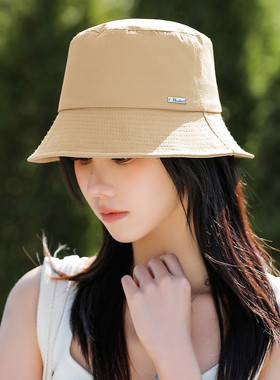 宏达速干透气显脸小防晒渔夫帽女
