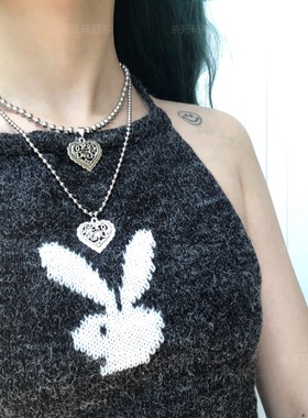 包邮土酷做旧风格两款可选项链