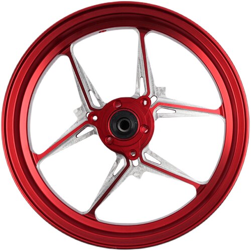 电动车FLD铝合金轮毂12寸钢圈改装前轮小牛N1S U1 US电摩配件m3m - 图3