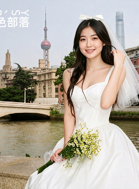 原色部落演唱会头纱小个子女