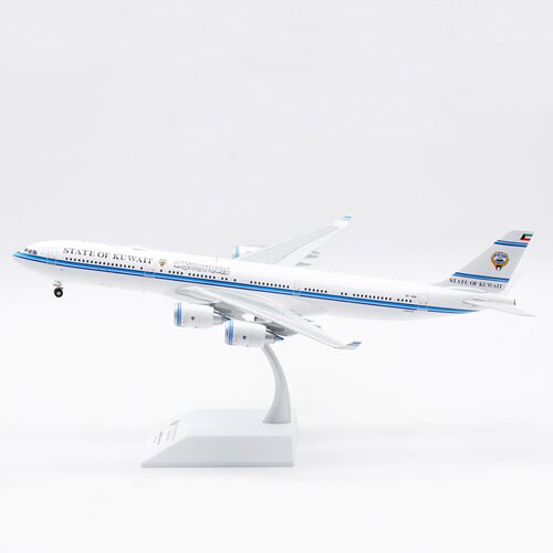 Jcwing 1/200  合金飞机模型 科威特专机 空客A340-500 9K-GBA - 图2