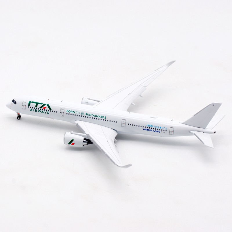 1:400 JC Wing合金客机模型 ITA 意大利航空 A350-900 EI-IFD襟翼 - 图1