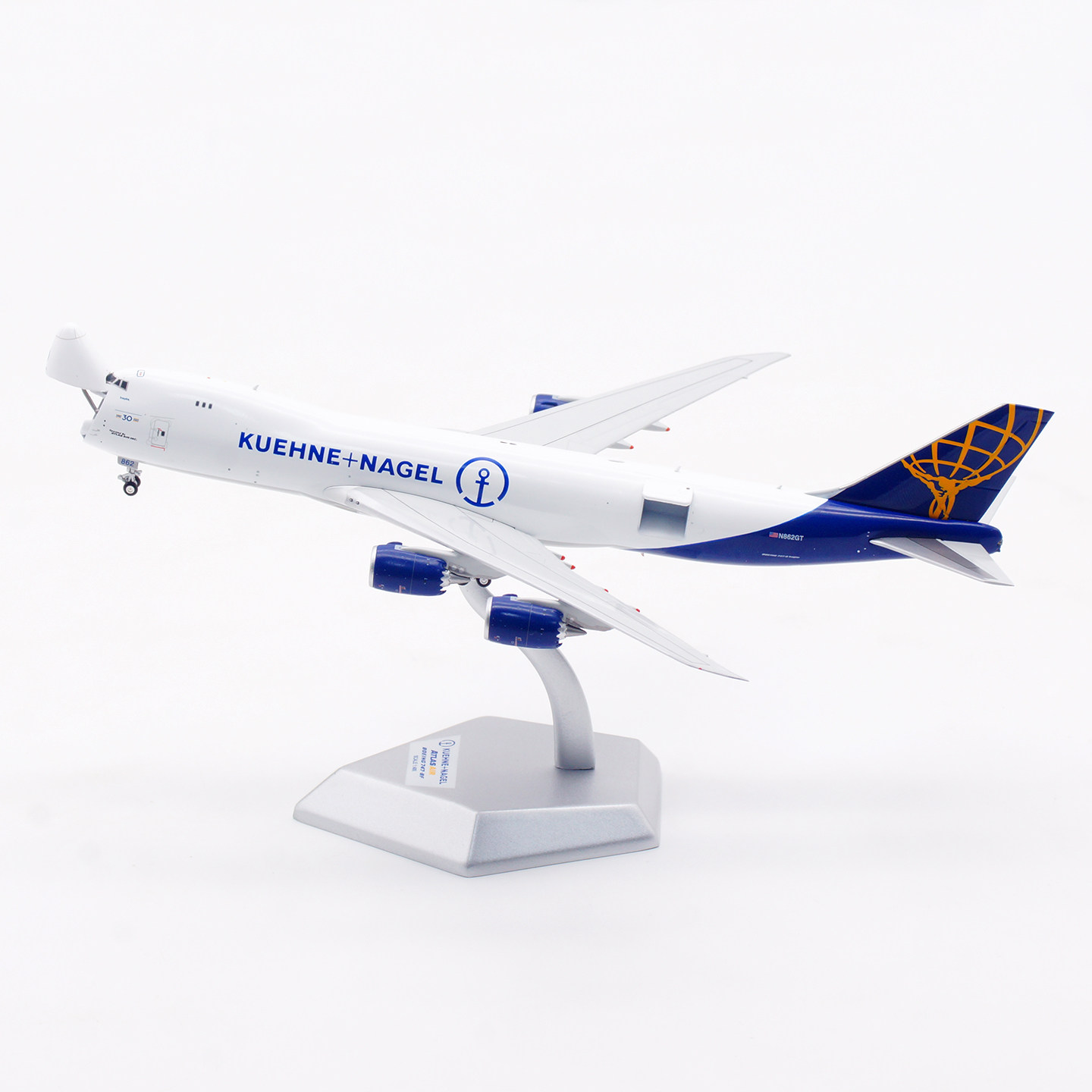 HX models 1:400合金飞机模型 阿特拉斯航空 B747-8F N862GT 开仓 - 图3
