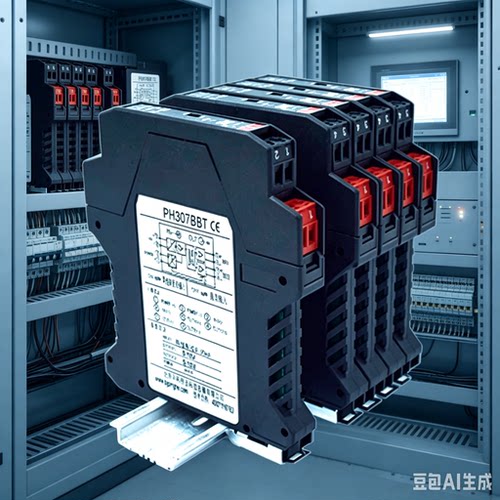 北京平和PH307FFT信号隔离变送器4-20mA转0-10V电压模拟量PH307BT - 图0